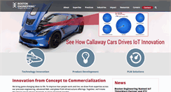 Desktop Screenshot of boston-engineering.com